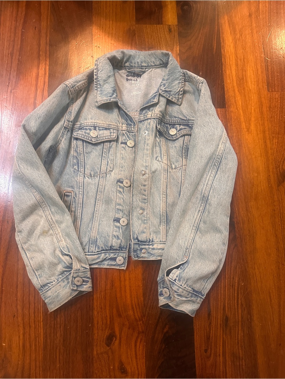 GAP Light Wash Girls Denim Jacket Large